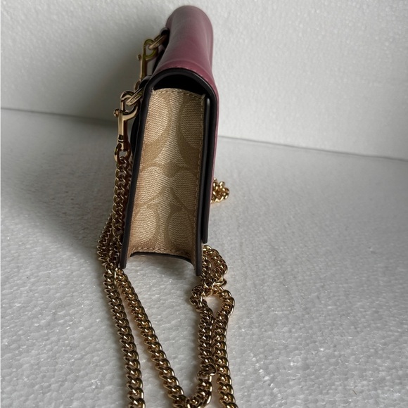 Coach Flap Belt Bag In Signature Canvas With Butterfly Applique - Picture 9 of 14